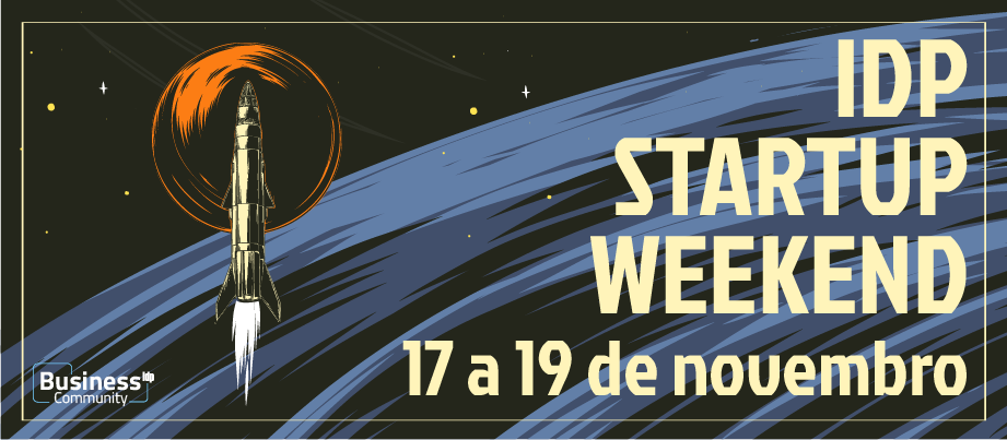 IDP realizará sua primeira Startup Weekend em novembro 