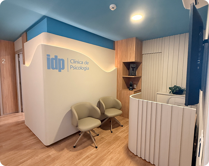 Recepção da Clínica de Psicologia do IDP